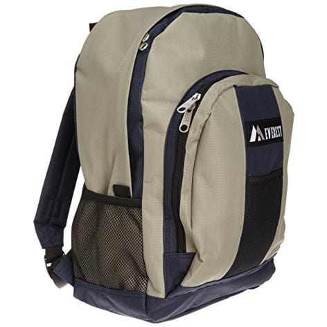 Luggage Backpack With Front & Side Pockets
