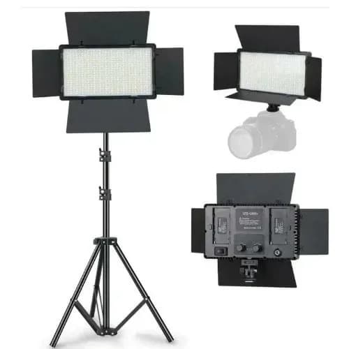 600 Led Studio Rechargeable Light With Battery
