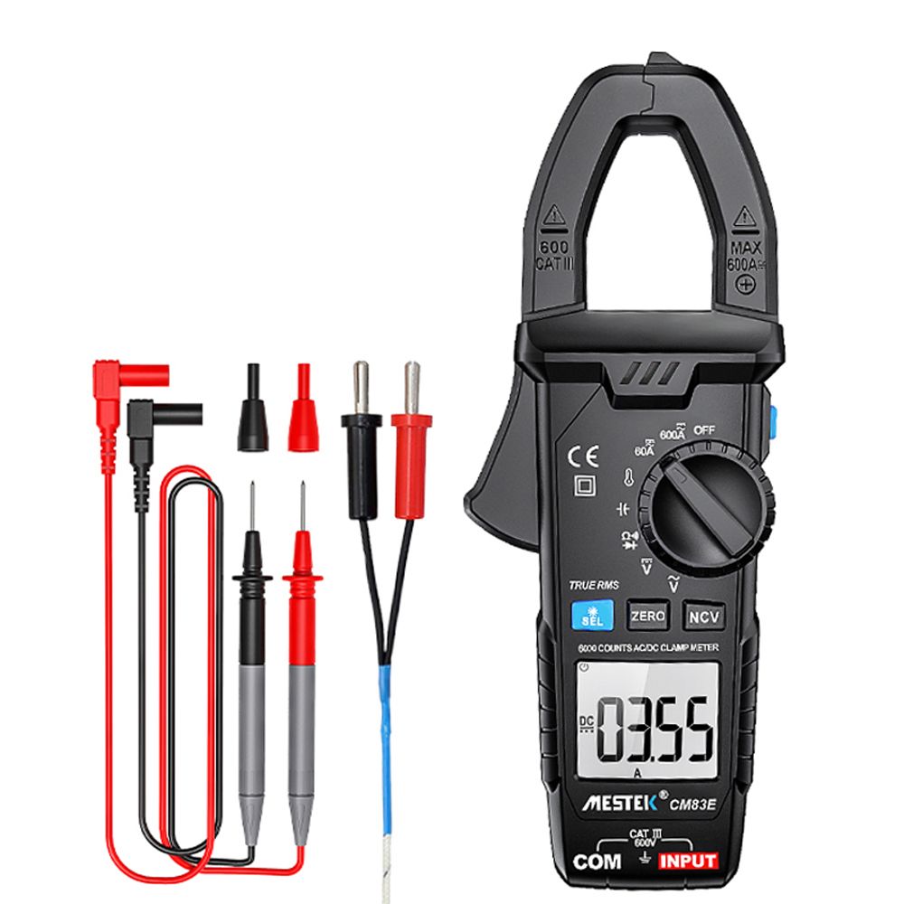 Mestek Digital Clamp Meter Multimeter Multifunction