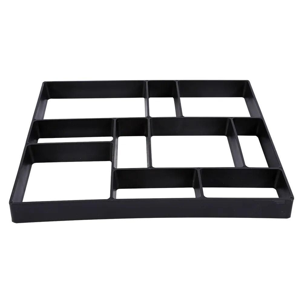 45cm Home Garden DIY Tool Plastic Path Maker Model Road Paving Cement Mould Brick Concrete Stepping Stone Stone