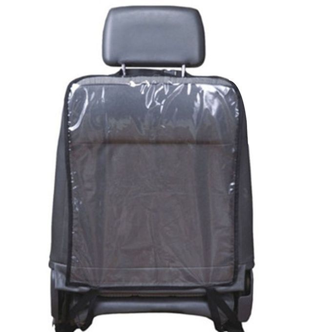 Car Auto Seat Cover Back Protector For Children Kick Mat Mud Clean-Black-