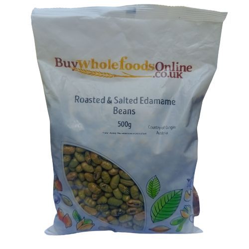 Roasted & Salted  Edamame Beans -500g
