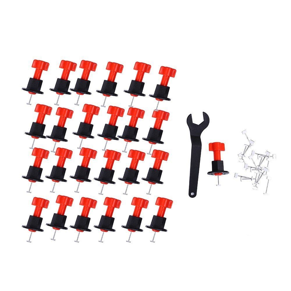 25Pcs/Set Level Wedges Tile Spacers For Flooring Wall Tile