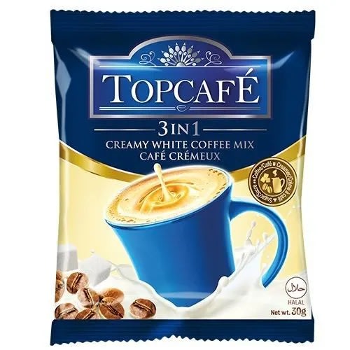 Topcafe 3-in-1 Coffee - 30g &times; 20 Pieces