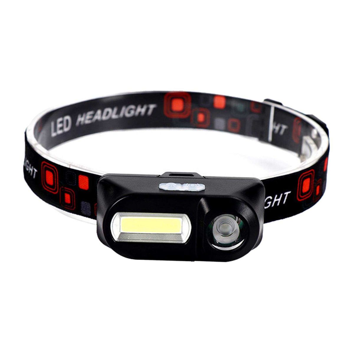 Headlight Waterproof Cycling Head Torch Walking Reading Hiking Work