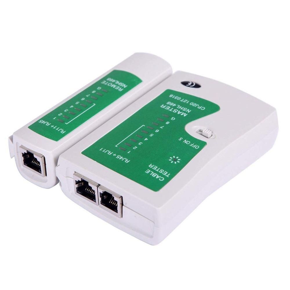 Rj45 Rj11 Cable Line Lan Tester Portable Dual-purpose