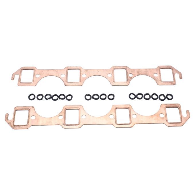 Exhaust Header Gaskets Square Gasket Small Block Fit For Ford 260 4.3L