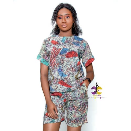 Flowery Vintage 2 Piece Set For Women