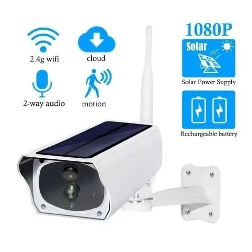 Low Power Solar WIFI CCTV Camera