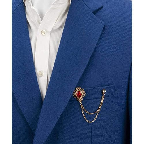 Suit Lapel - Gold