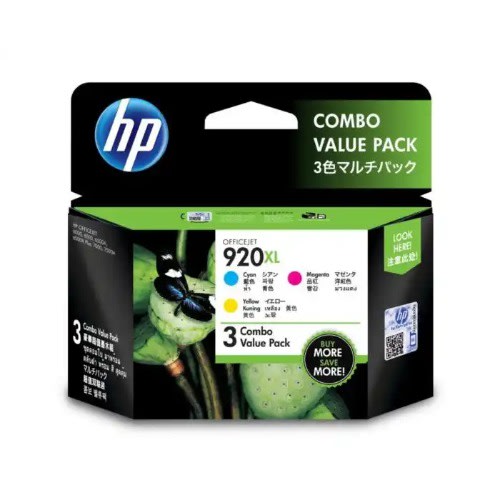 920xl Officejet Ink Complete Cartridge(s) Set - Cyan, Yellow & Magenta