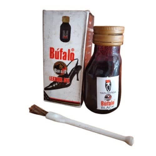 Bufalo Black Dye For Leather - 40ml