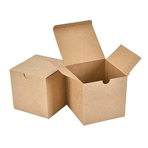 4x4x4cm Kraft Gift Box For Candy Carton Box