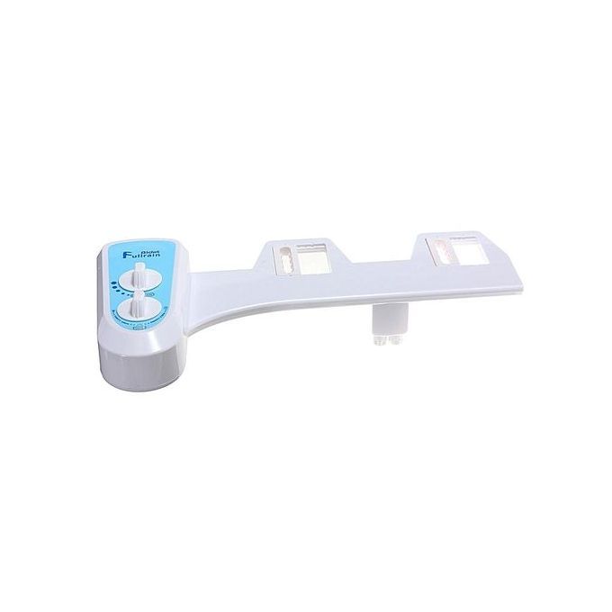 T8120 Nozzle Hot Cold Water Sprayer Non-Electric Bathroom Bidet Toilet Seat Attachment White