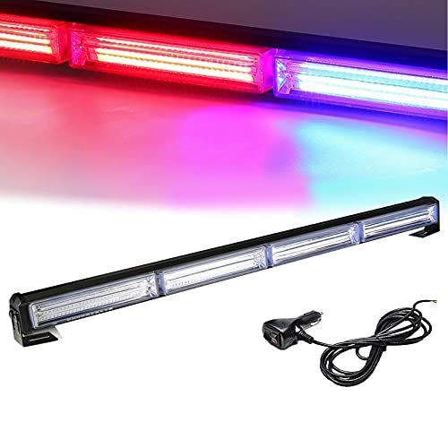 TSIALEE Led Traffic Advisor Strobe Light Bar 24IN COB LED Wa