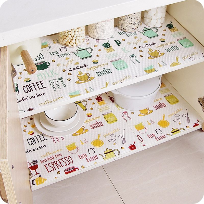 Printed Drawer Liner Wardrobe Cupboard Mat Anti-dust-4