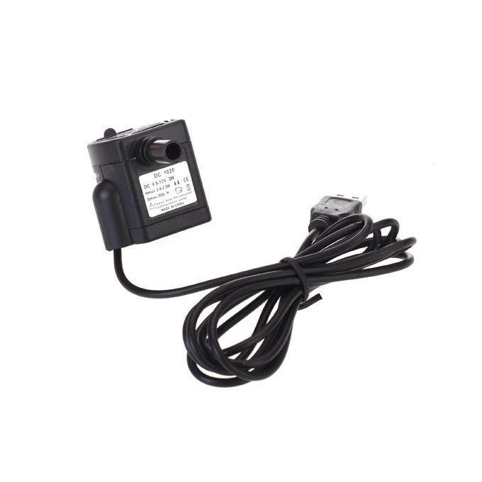 USB Submersible Water Pump Aquarium  Pond Pump Parts DC 3.5V -9V 3W