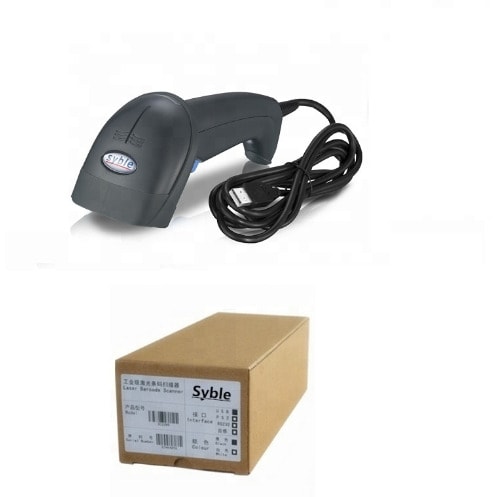 Handheld Laser Wired Barcode Scanner With USB Interface