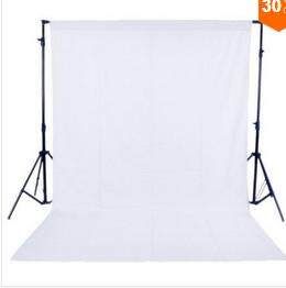 1.6X3m 5X10FT Green Non-woven Photography Studio Backdrop Background White (white)