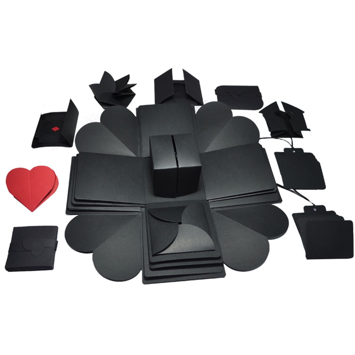 DIY Explosion Box Handmade Memory Scrapbook Photo Album