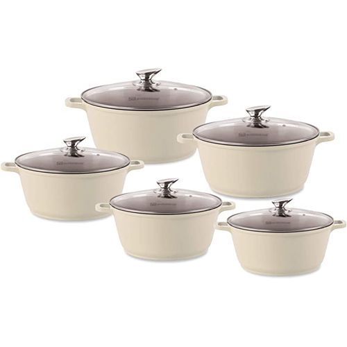 Nea 5pc Die-cast Stock Pot Set Natura