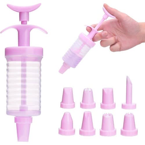 8-piece Icing Nozzles - 18x5x5cm
