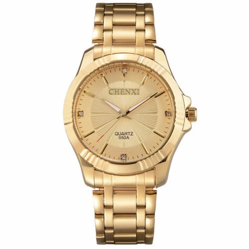 Chenxi Men's Gold Wristwatch