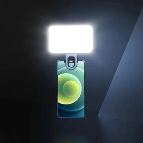 Rectangle Led Cube Clip Selfie Light With Clip For Laptop And Mobile Phone