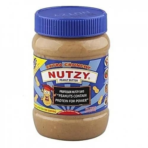 Nutzy Extra Crunchy Peanut Butter -50g