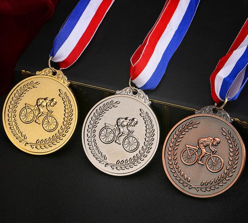 Metal Bicycle Medal