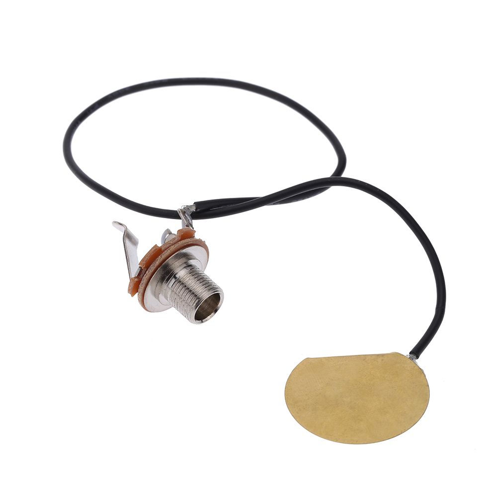 Acoustic Guitar Transducer Pre-Wired Amplifier Piezo Jack
