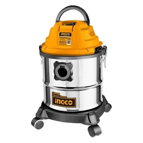 Ingco Wet & Dry Vacuum Cleaner - 12L - 1000W