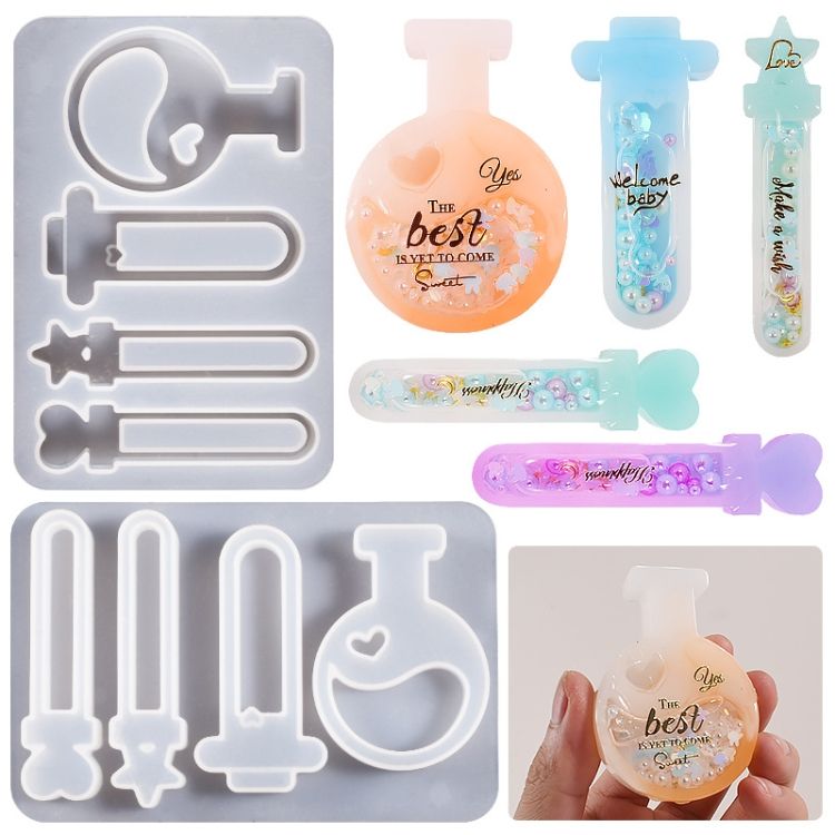 Crystal Epoxy Magic Bottle Silicone Mold