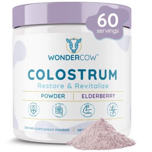 Colostrum Unflavored Powder For Gut Health