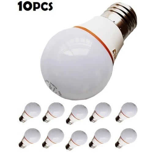 5W LED Bulb - 90% Energy Saving Bulb - 10 Pieces