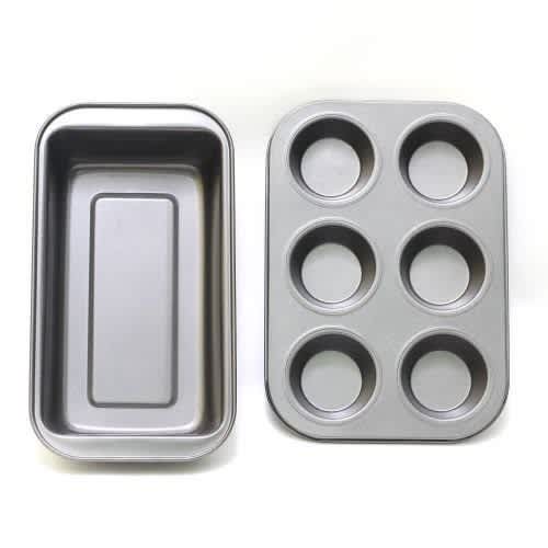 Nonstick Bread Pan And Cupcake Baking Pan