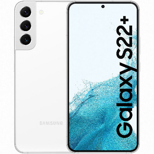 Galaxy S22+ 5G - 6.6" - 256GB ROM - 8GB RAM - Dual SIM - 50MP - Fingerprint - 4500mAh - White