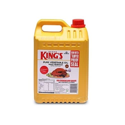 Devon King's Pure Vegetable Oil  - 5L