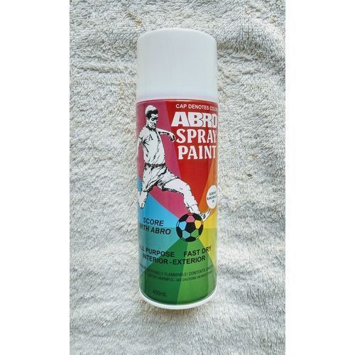 2 PIECES Abro Spray Paint - Gloss White
