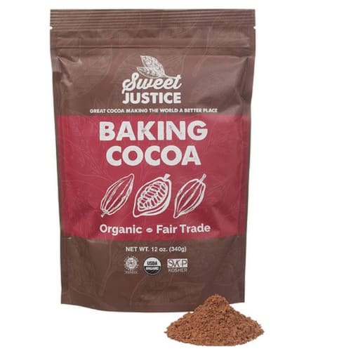 Baking Cocoa,12 Oz 340g Organic Sweet Justice