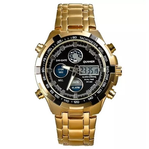 Men's  Bracelet Watch - Sports Quartz