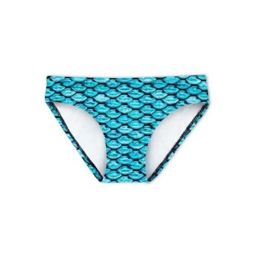 Tidal Teal Bikini Bottom Kids - Large