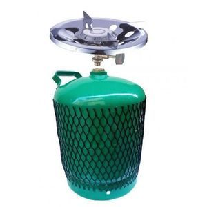 Refillable Camping Gas Cylinder With Stainless Burner-6KG