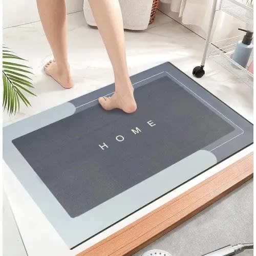 Anti-slip Water Absorbent  Bath Mat