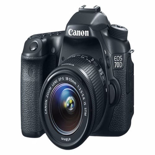 EOS 70D DSLR Camera Kit with 18-55mm IS Lens