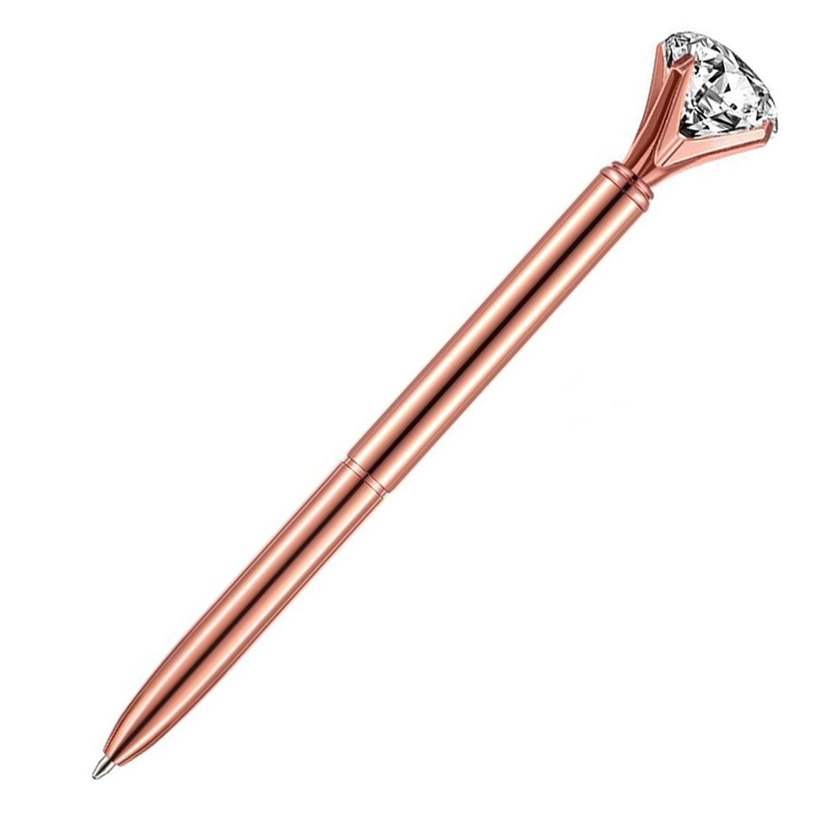 1PC Diamond Ballpoint Pens Rosegold