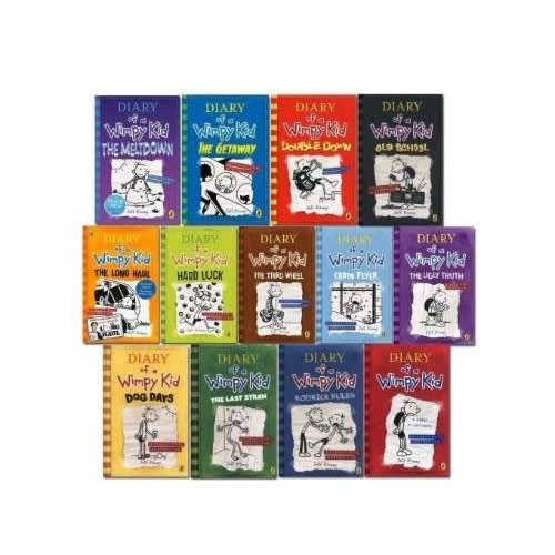 Diary Of A Wimpy Kid Collections - 13 Books