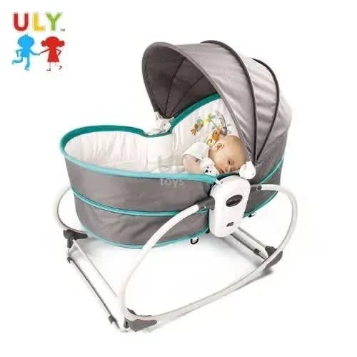 5 In 1 Napper + Bounce + Chair + Rocker With Removable Bassinet