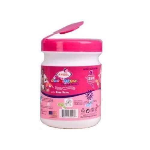 Little Angel Baby Wipes Two Can Packs - 500 Count