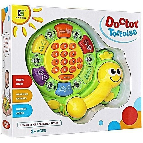 Doctor Tortoise Telephone Toy  For Kids